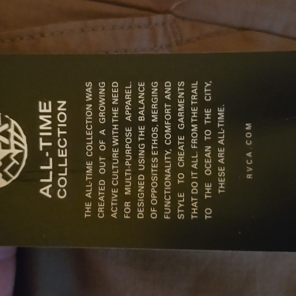 NWT Men's RVCA All Time Zip Off Catlrgo Pant - Picture 6 of 12